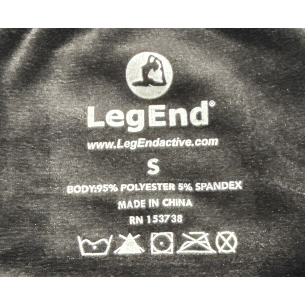 Legend Velvet Slimming Leggings Classic Black Womens - Picture 3 of 5